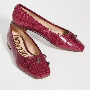 [New w/Box] Sam Edelman Jillie Flats || Size 6 Berry
